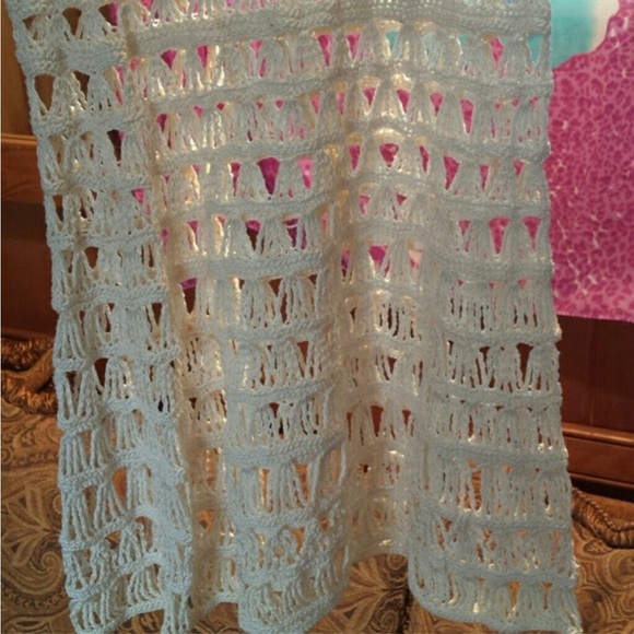 Crochet Lace-Up Dress - Picture 2 of 4